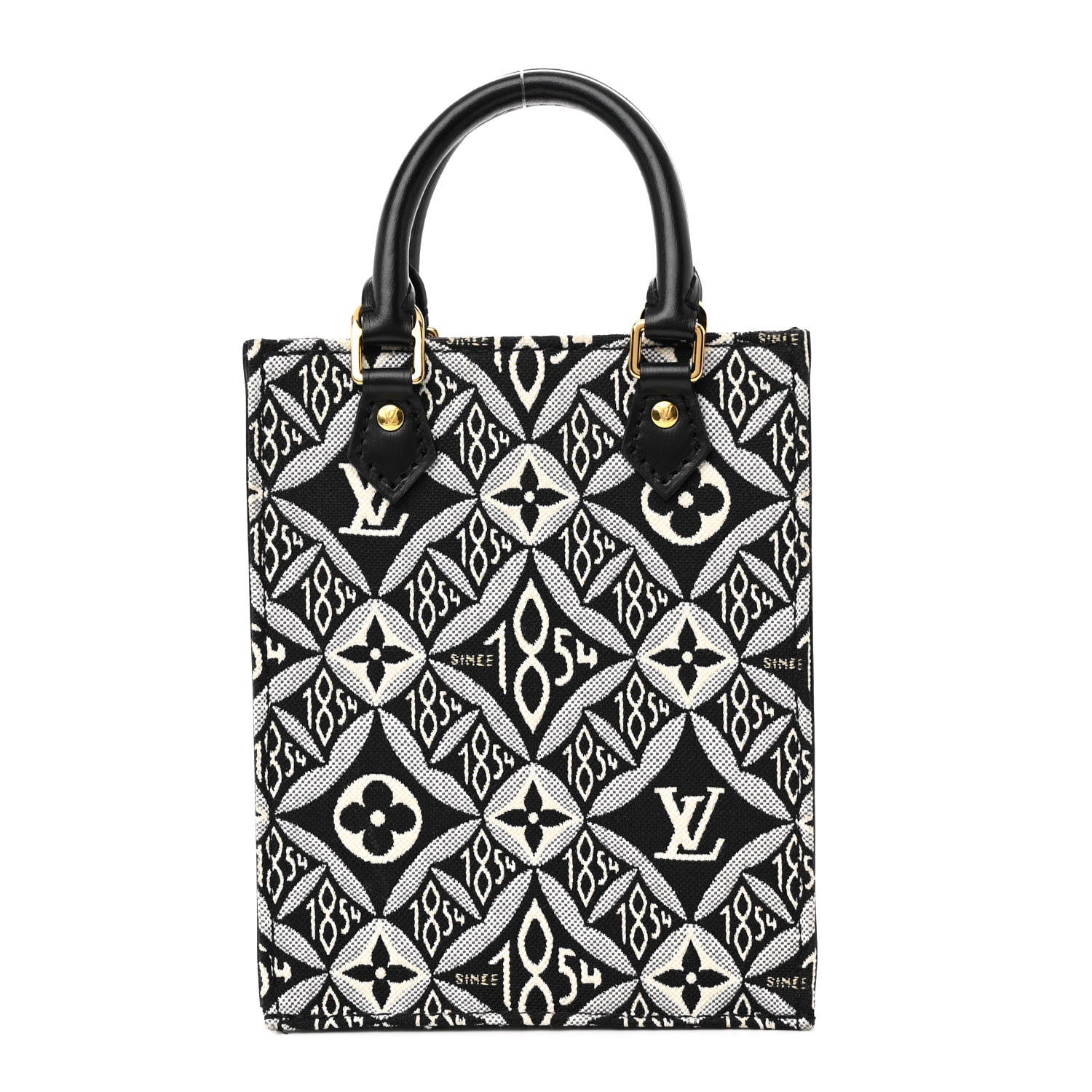 Louis Vuitton Jacquard Since 1854 Petit Sac Plat Grey 1 of 11