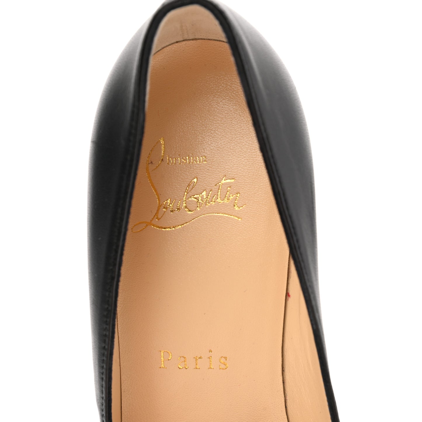 Shiny Nappa Simple 70 Pumps 36.5 Black