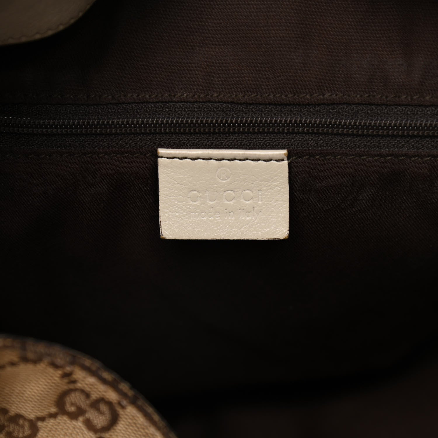 Gucci Monogram Large New Ladies Web Hobo Off White 6 of 22