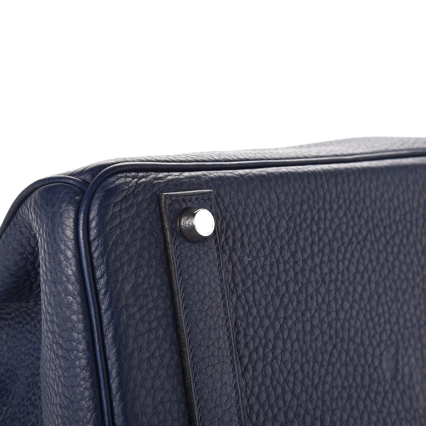 Taurillon Clemence Birkin 40 Bleu De Prusse