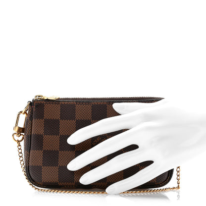 Louis Vuitton Damier Ebene Mini Pochette Accessories 2 of 7