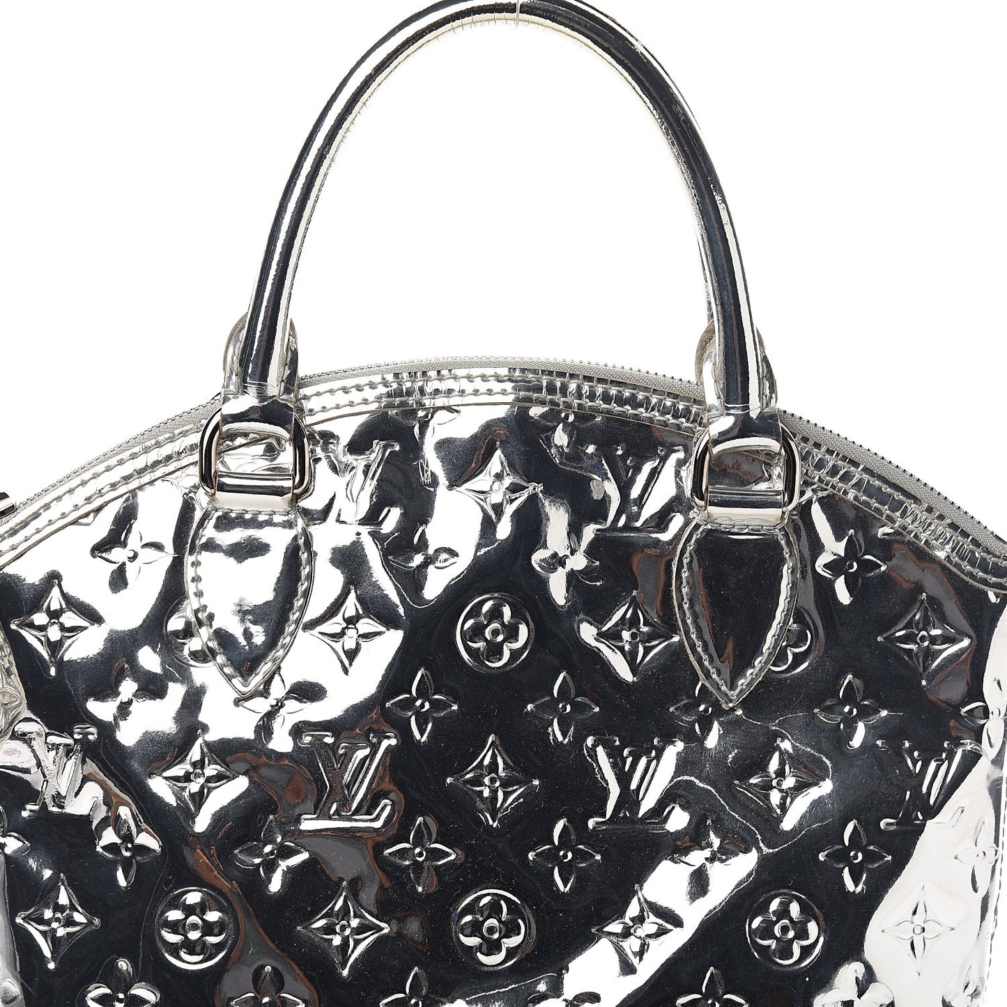Monogram Miroir Lockit Silver