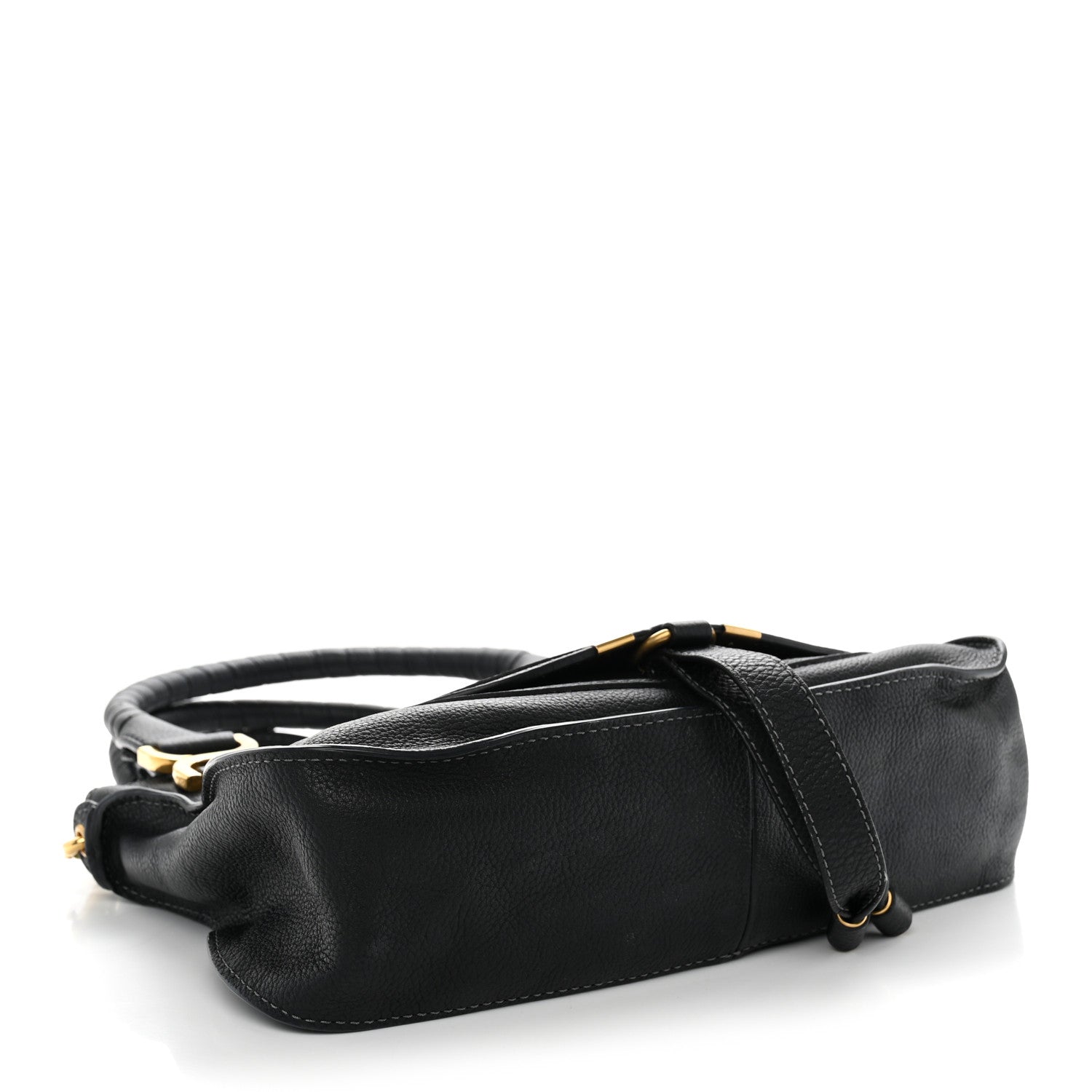 Chloe Calfskin Small Marcie Satchel Black 4 of 9