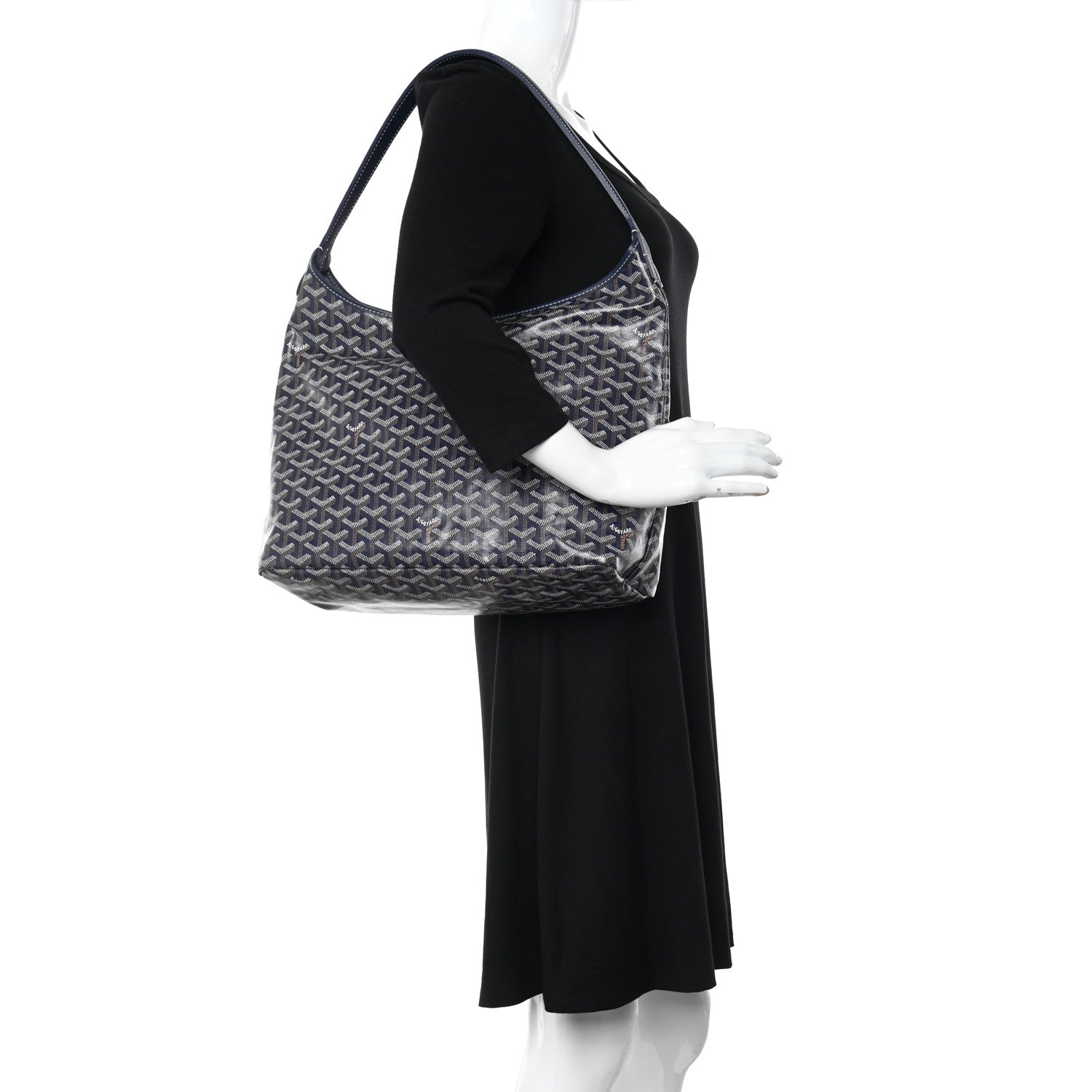 Goyard Goyardine Boheme Hobo Navy Blue 2 of 11