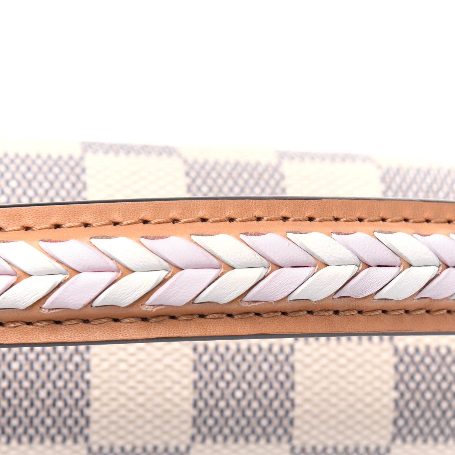 Louis Vuitton Damier Azur Braided Croisette Rose 11 of 12