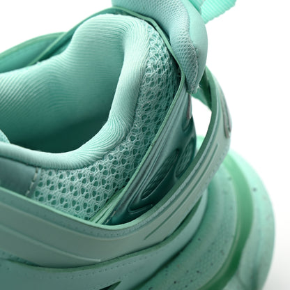 Balenciaga Rubber Mesh Fabric Monocolor Recycled Sole Womens Track Sneakers 40 Mint 12 of 13