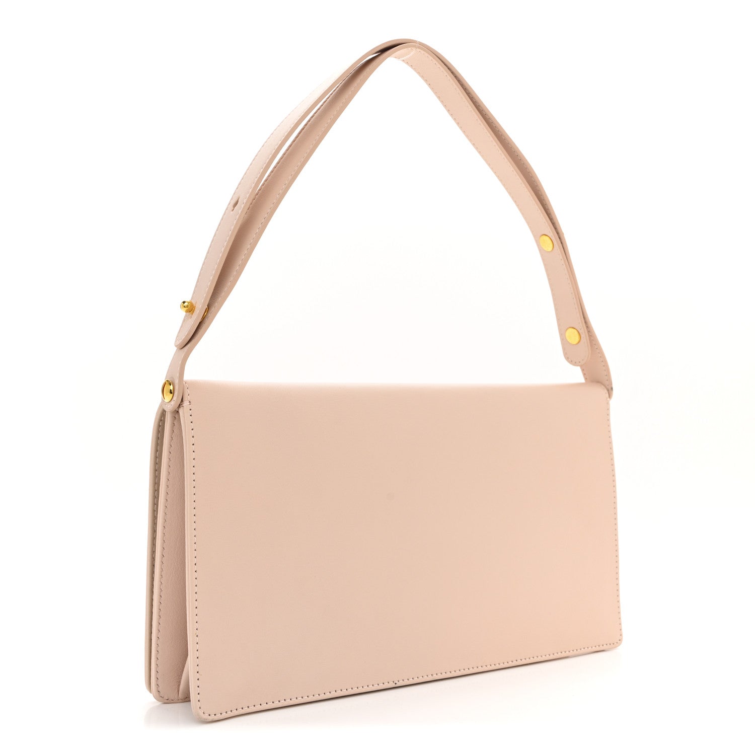 Christian Dior Calfskin Shoulder Bag Light Pink 3 of 12