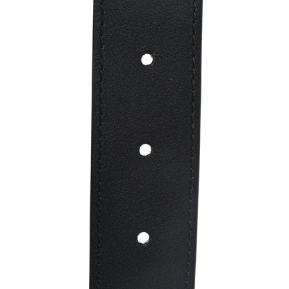 Gucci Plutone Calfskin Crystal Horsebit 30mm Belt 80 32 Black Crystal 3 of 4