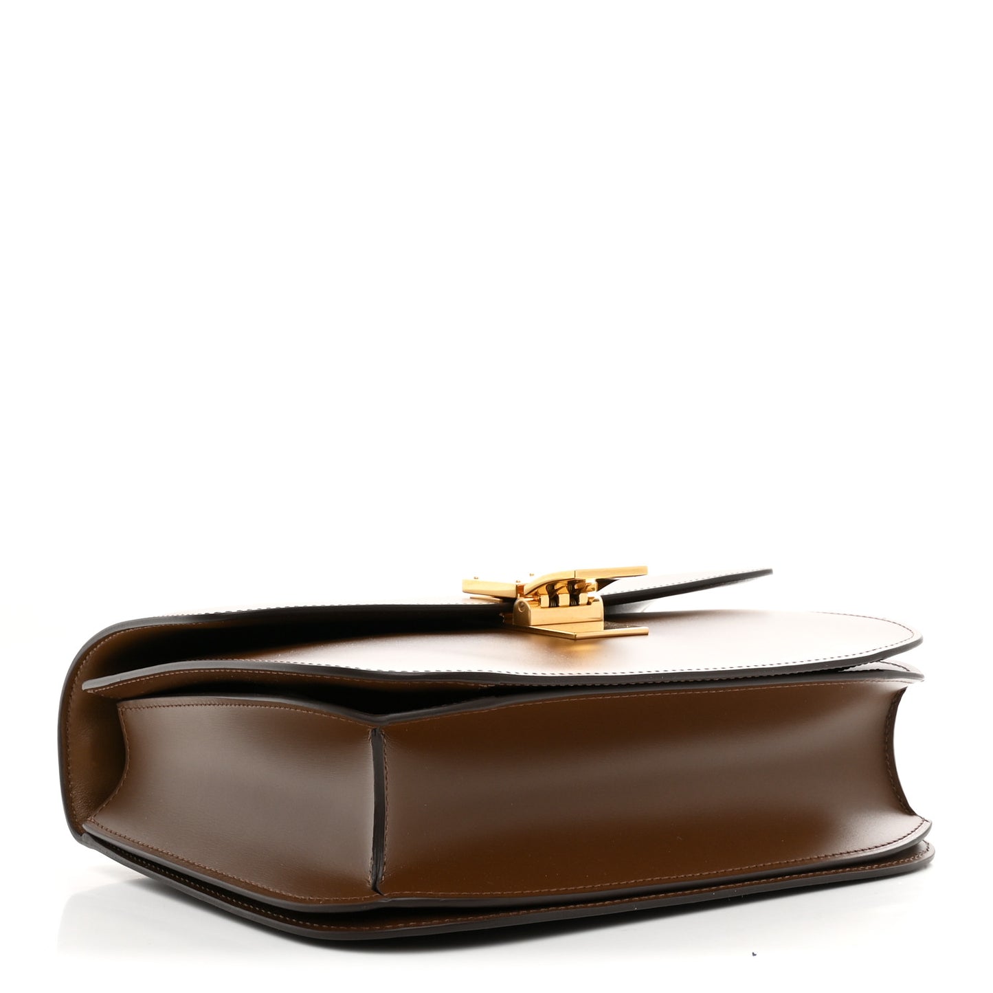 Box Calfskin Medium Classic Box Flap Bag Camel
