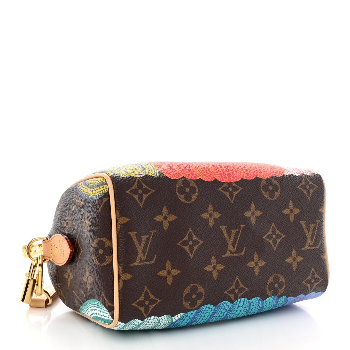 LV X YK Monogram Pumpkins Speedy Bandouliere 20