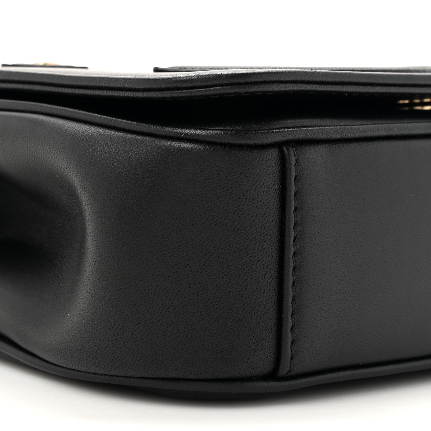 Chanel Lambskin CC Mania Flap Bag Black 10 of 10