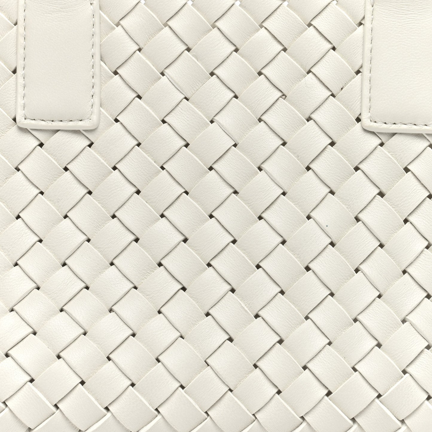 Nappa Intrecciato Mini Cabat White