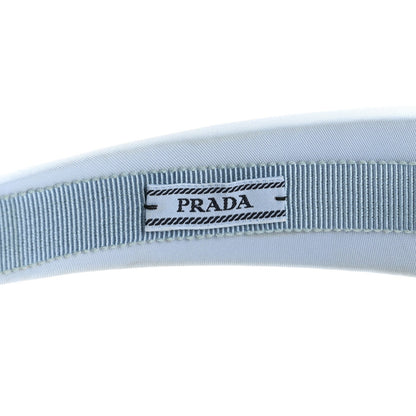 Prada Re-Nylon Triangle Logo Headband Astrale 4 of 6