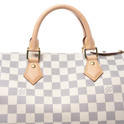 Louis Vuitton Damier Azur Speedy 30 10 of 10