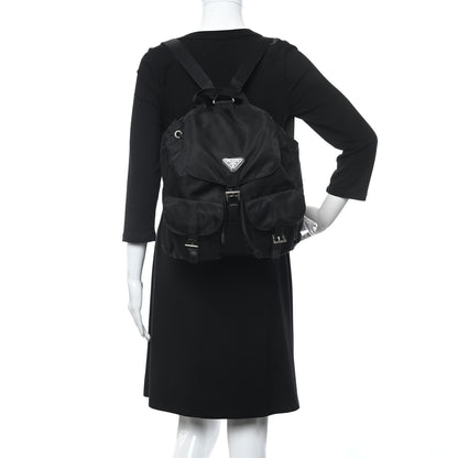 Prada Tessuto Nylon Vela Large Backpack Black 2 of 10