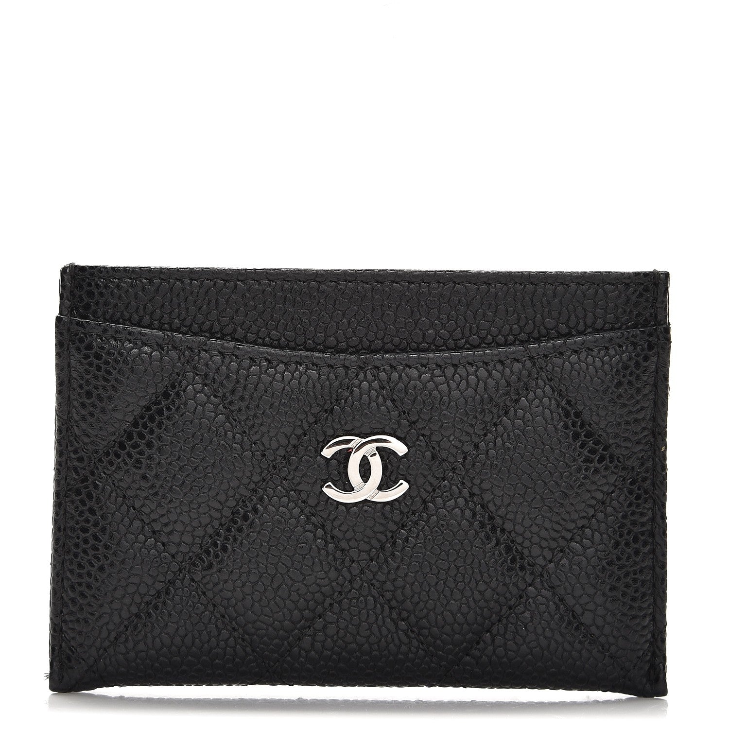 Chanel Caviar Quilted Card Holder Black 1 of 8