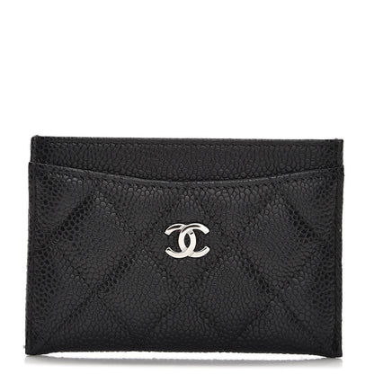 Chanel Caviar Quilted Card Holder Black 1 of 8