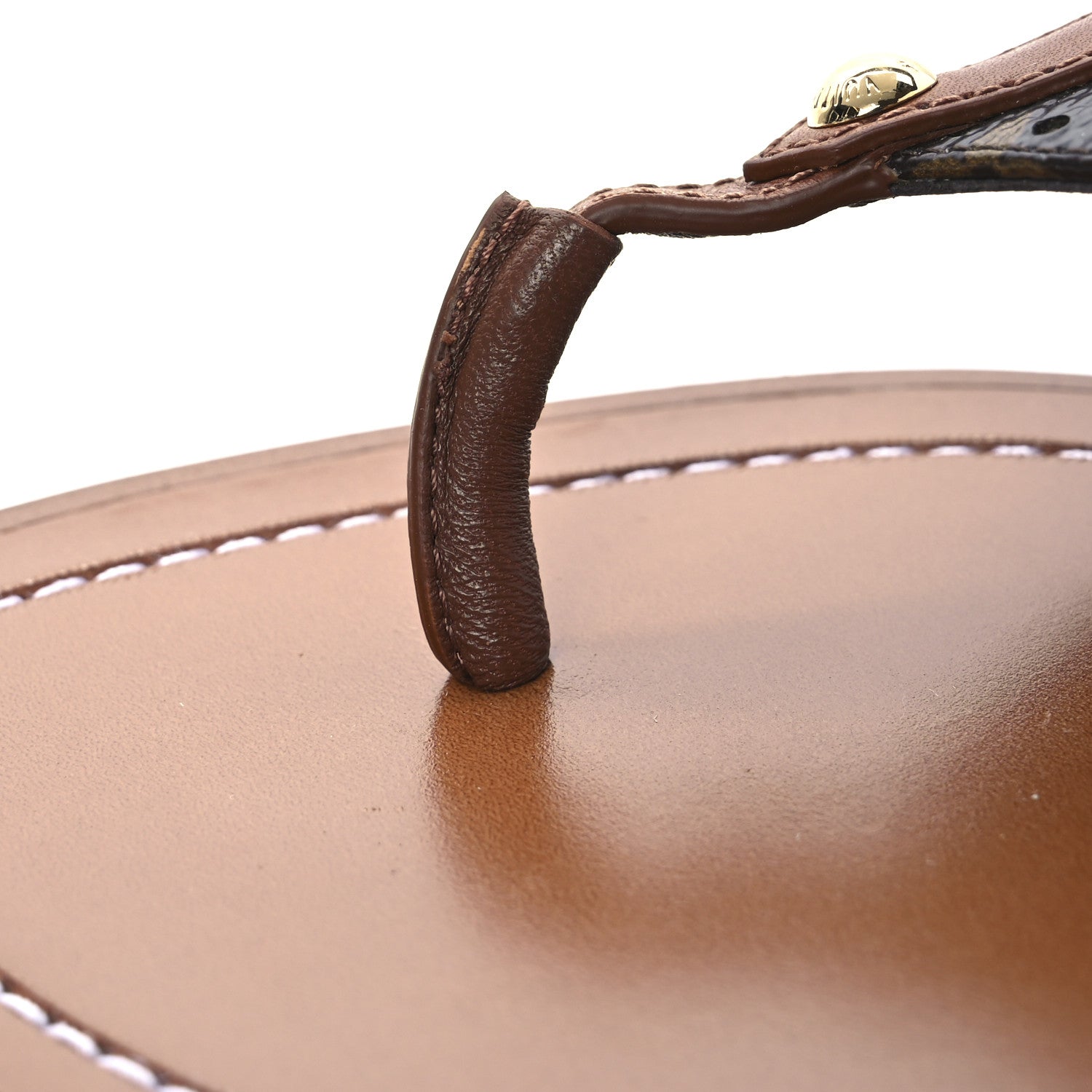 Louis Vuitton Monogram Sunny Flat Thong Sandals 39 Brown 11 of 12