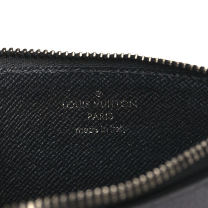 Louis Vuitton Reverse Monogram Eclipse Taiga Coin Card Holder 6 of 7