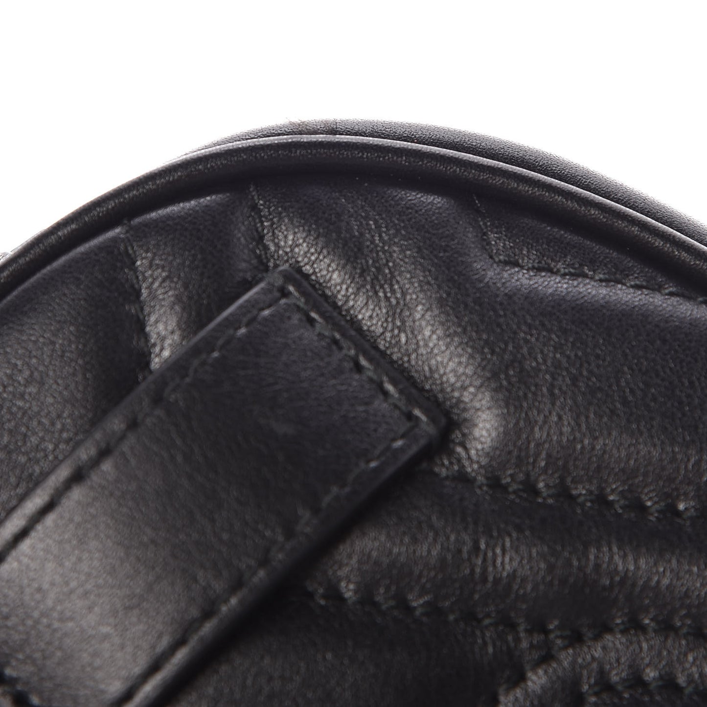 Calfskin Matelasse GG Marmont Belt Bag 95 38 Black
