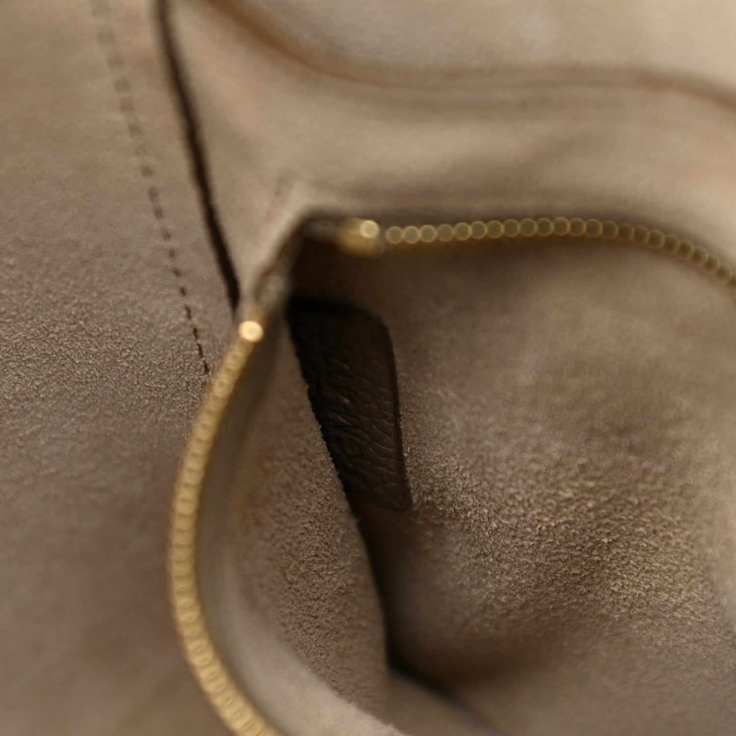 Celine Soft Grained Calfskin Small Sangle Bucket Bag Taupe 7 of 15