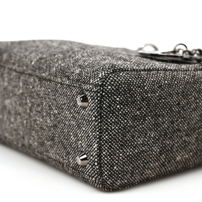 Christian Dior Tweed Mini Lady Dior Black 10 of 10