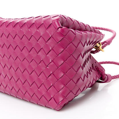 Bottega Veneta Nappa Intrecciato Medium Andiamo Parachute Shoulder Bag Cinnibar 9 of 9