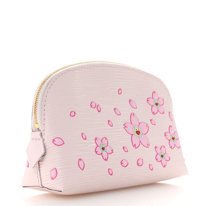 Louis Vuitton LV X TM Epi Cherry Blossom Cosmetic Pouch Pink 3 of 7