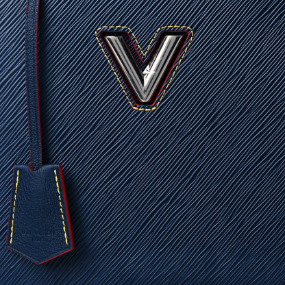 Louis Vuitton Epi Twist Tote Indigo 7 of 10