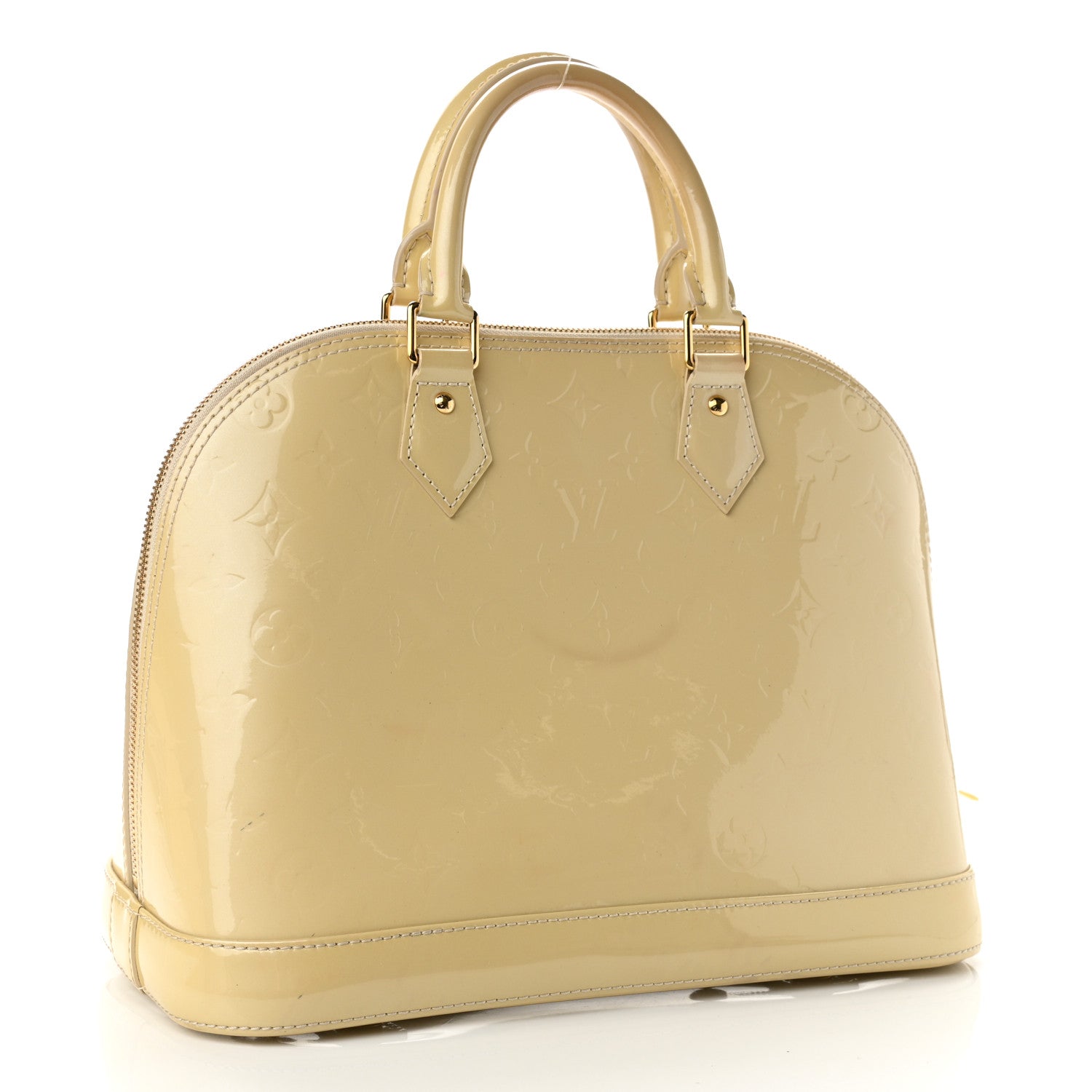 Louis Vuitton Vernis Alma PM Blanc Corail 2 of 16