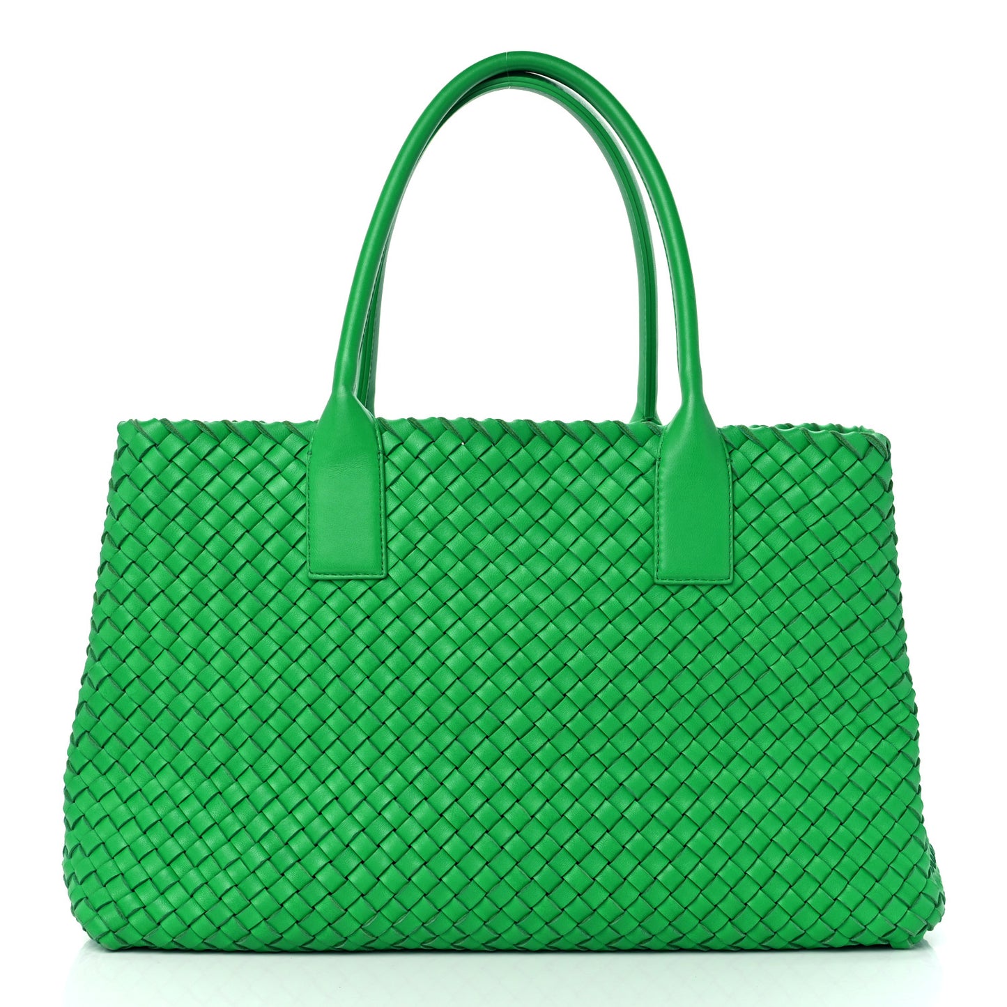 Lambskin Intreccio Medium Cabat Parakeet