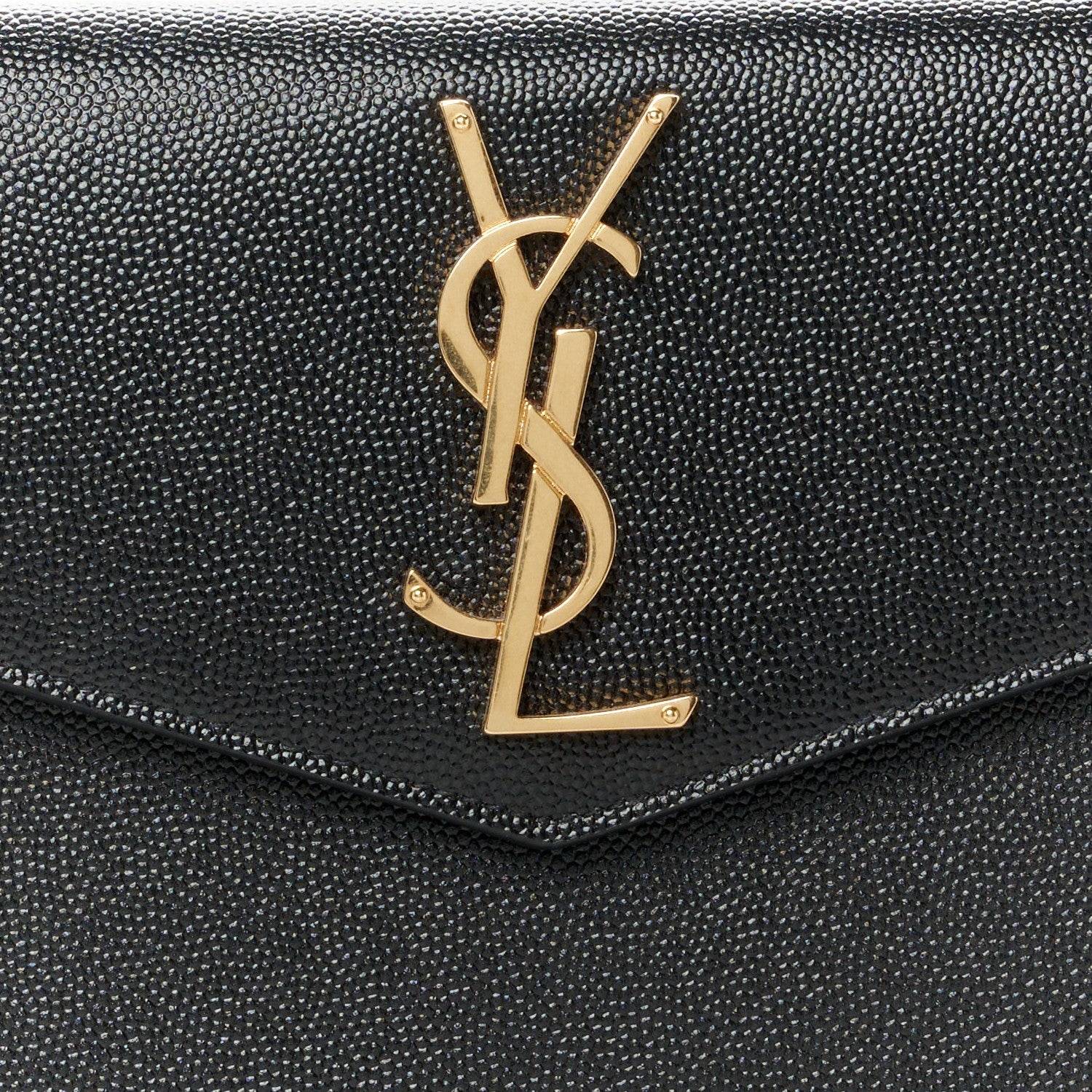 Saint Laurent Grain De Poudre Uptown Pouch Black 8 of 8
