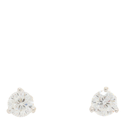 Roberto Coin 18K White Gold Diamond 2.18ctw Cento Tulip Stud Earrings 1 of 6