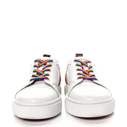 Christian Louboutin Calfskin Womens Arkenspeed Sneakers 39.5 White Multi 7 of 35