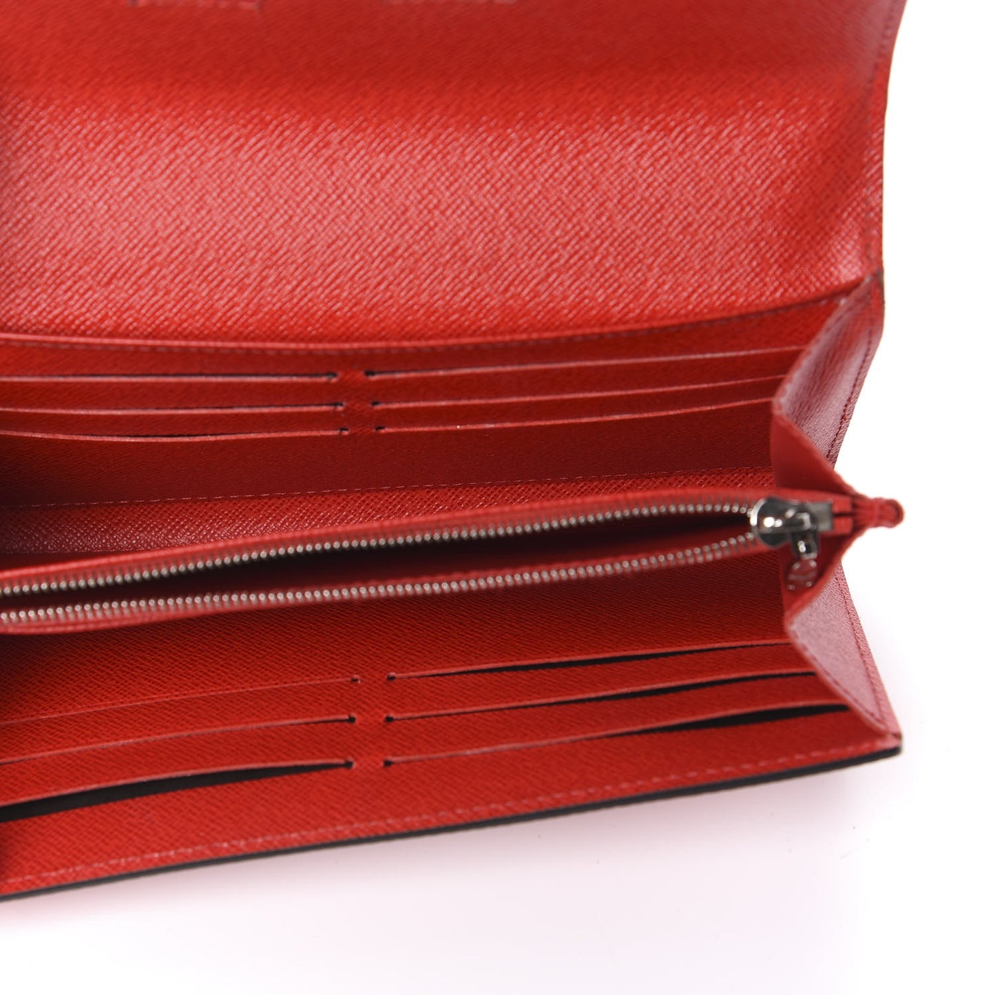Epi Twist Wallet Coquelicot