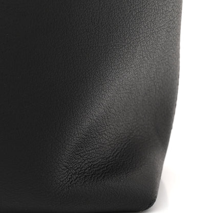 Saint Laurent Calfskin Large Shopping Tote Black 15 of 17