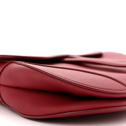 Christian Dior Ultra Matte Calfskin Saddle Bag Red 9 of 10