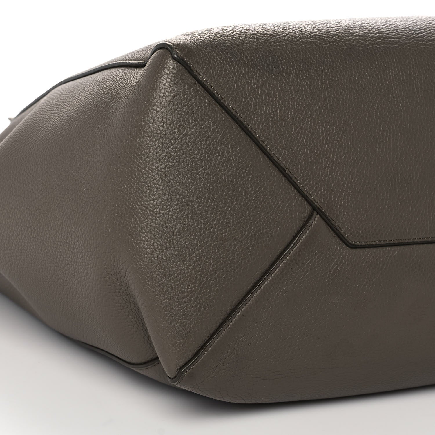 Celine Soft Grained Calfskin Small Belt Cabas Phantom Taupe 7 of 10