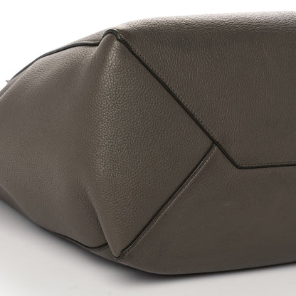 Celine Soft Grained Calfskin Small Belt Cabas Phantom Taupe 7 of 10