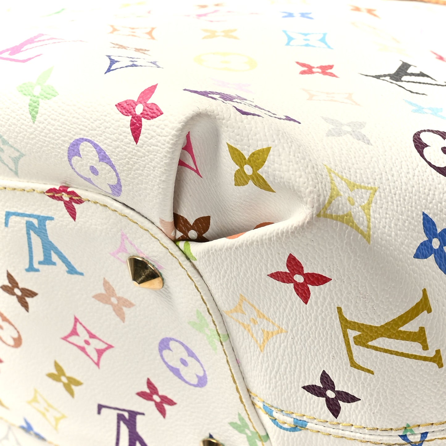 Monogram Multicolor Annie GM White