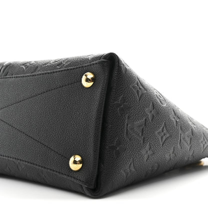 Louis Vuitton Empreinte V Tote MM Black 9 of 9