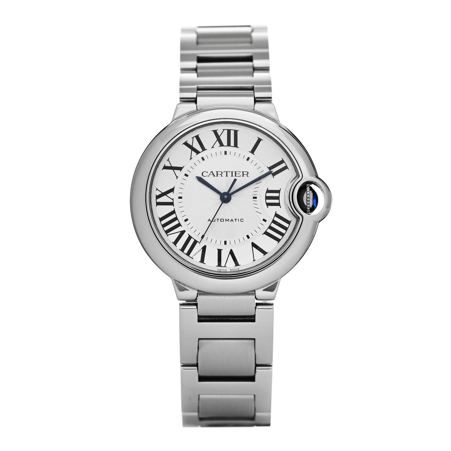 Stainless Steel 36mm Ballon Bleu De Cartier Automatic Watch