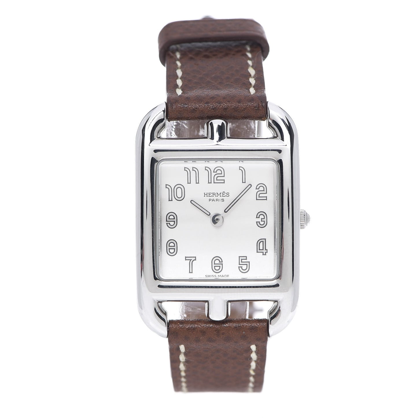 Stainless Steel Courchevel 23mm Cape Cod Quartz Watch Chocolate