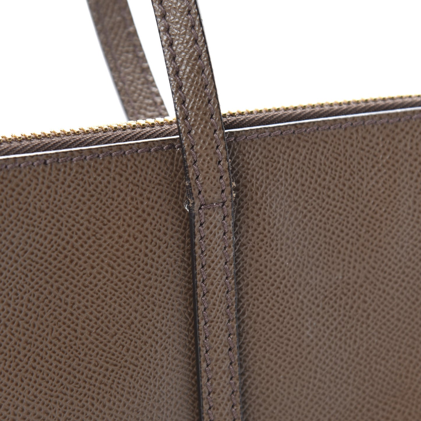 Dauphine Stampa Shopping Tote Brown