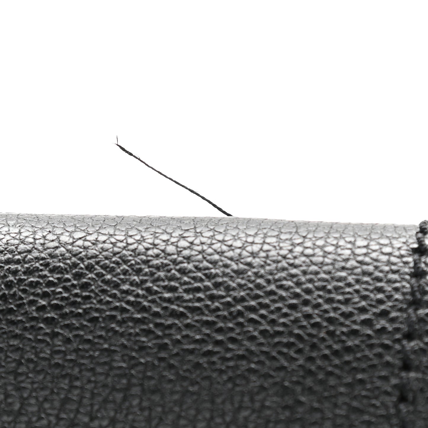 Grained Calfskin The Tag Tote Black