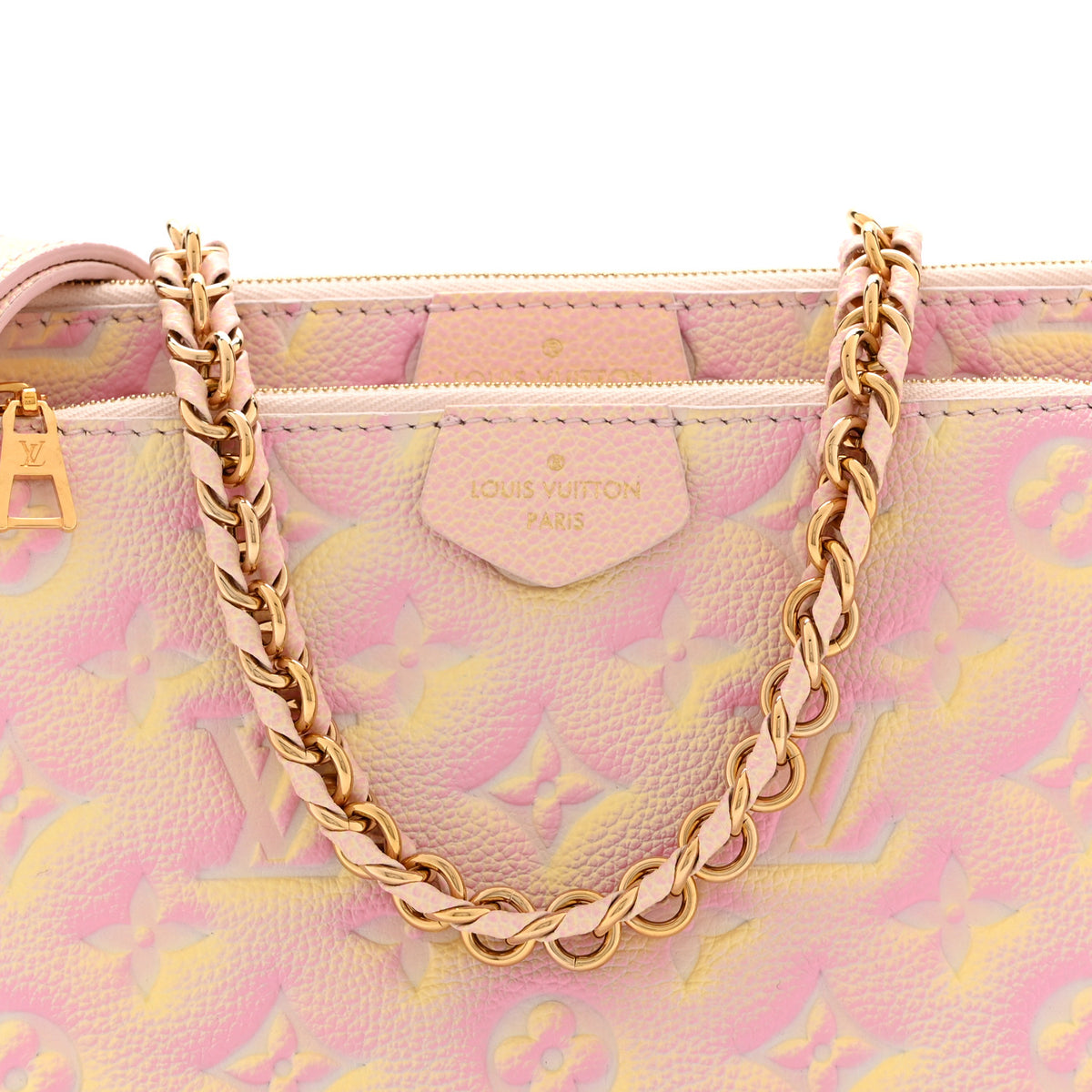 Empreinte Monogram Summer Stardust Multi Pochette Accessories Pink