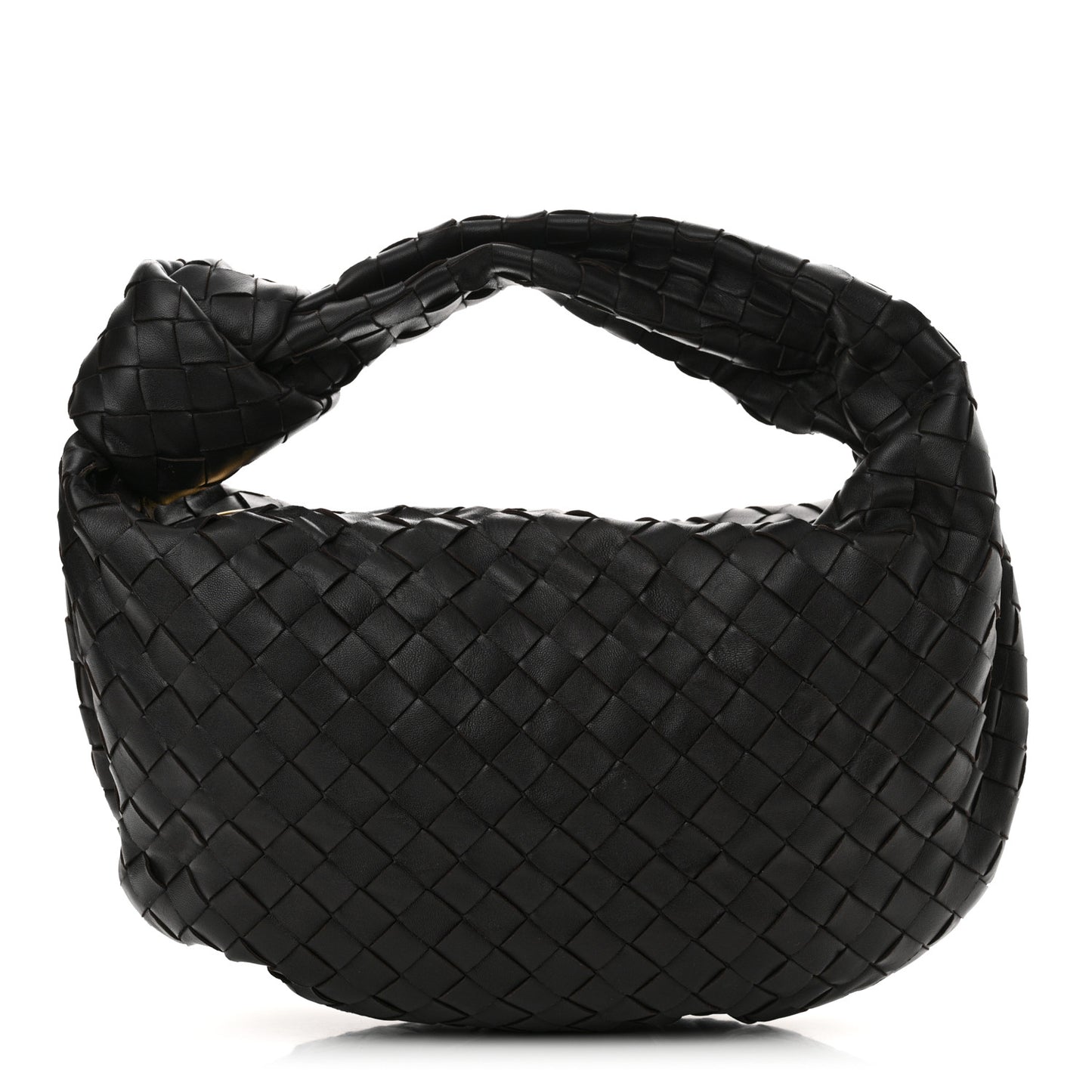Nappa Intrecciato Teen Jodie Hobo Potion