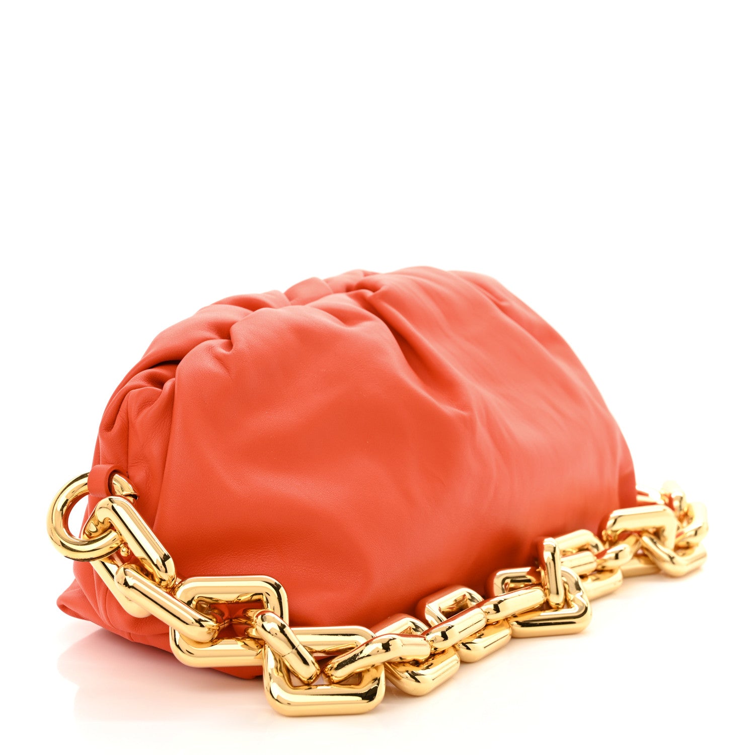 Bottega Veneta Calfskin The Pouch Chain Maple 3 of 10