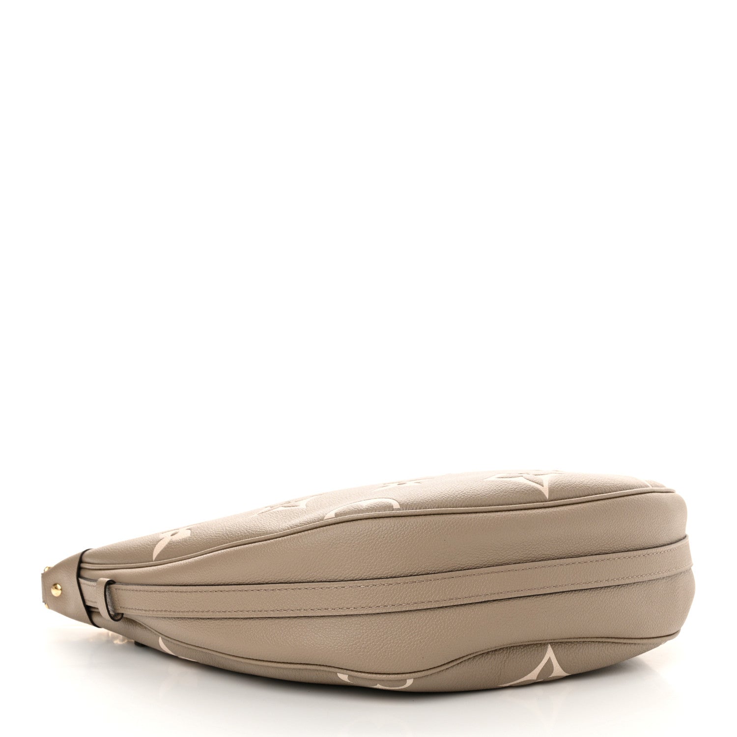 Louis Vuitton Empreinte Monogram Giant Loop Hobo Dove Gray Cream 5 of 10