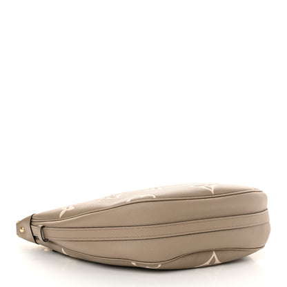 Louis Vuitton Empreinte Monogram Giant Loop Hobo Dove Gray Cream 5 of 10
